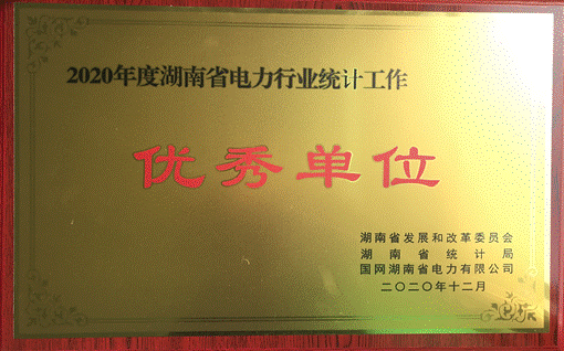 湖南发展集团股份有限华体会平台-华体会(中国)一站式服务平台
株洲航电分华体会平台-华体会(中国)一站式服务平台
荣获“2020年度湖南省电力行业统计优秀单位”称号